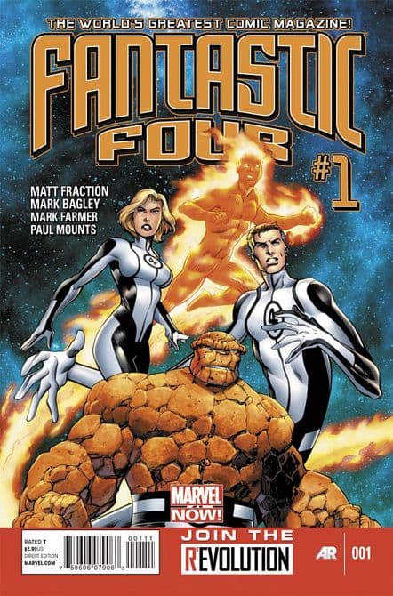 Cover Art for FANTASTIC FOUR ( 2012-2013 )