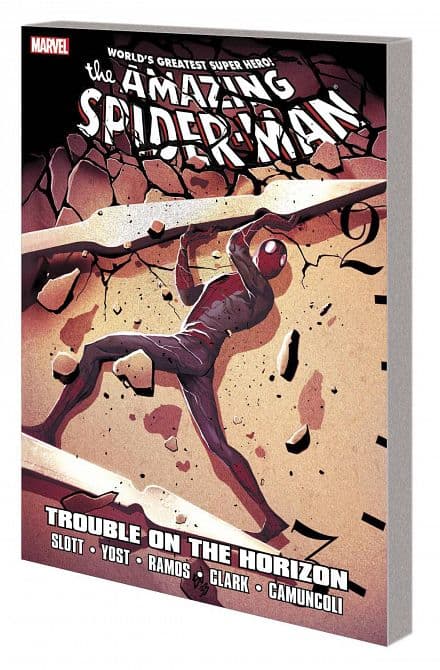 Cover Art for SPIDER-MAN TROUBLE ON HORIZON TP