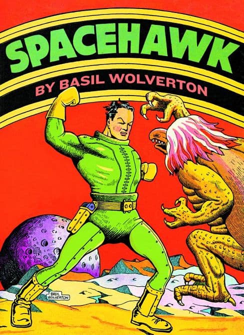Cover Art for SPACEHAWK TP WOLVERTON