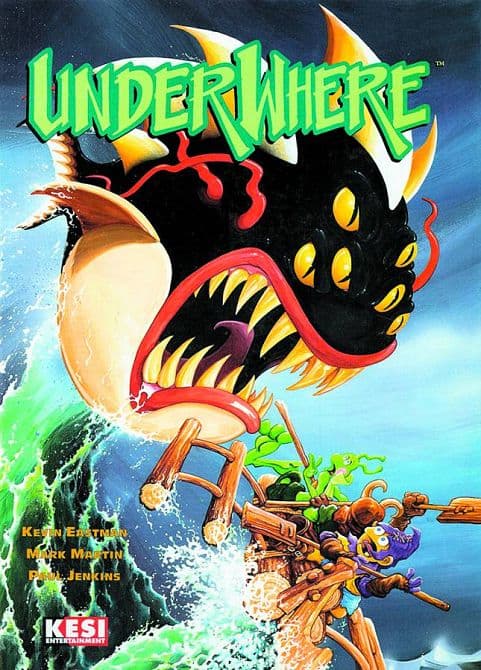 Cover Art for UNDERWHERE HC