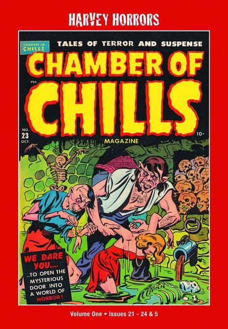 Cover Art for HARVEY HORRORS CHAMBER OF CHILLS SOFTIE TP VOL 01