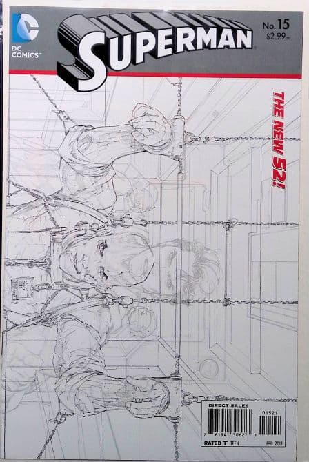 Cover Art for SUPERMAN ( 2011-2016 ) | 1: 25 Kenneth Rocafort