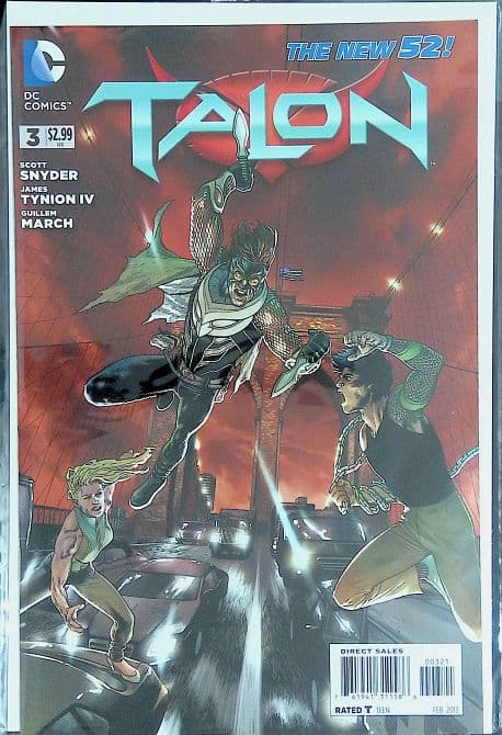 Cover Art for TALON | 1: 25 Andy Clarke