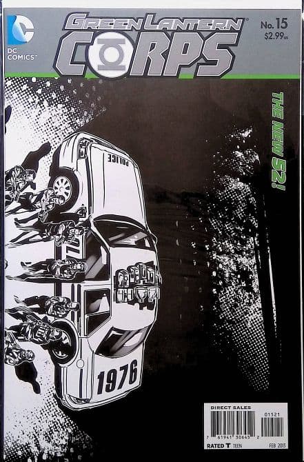 Cover Art for GREEN LANTERN CORPS | 1: 25 Trevor McCarthy