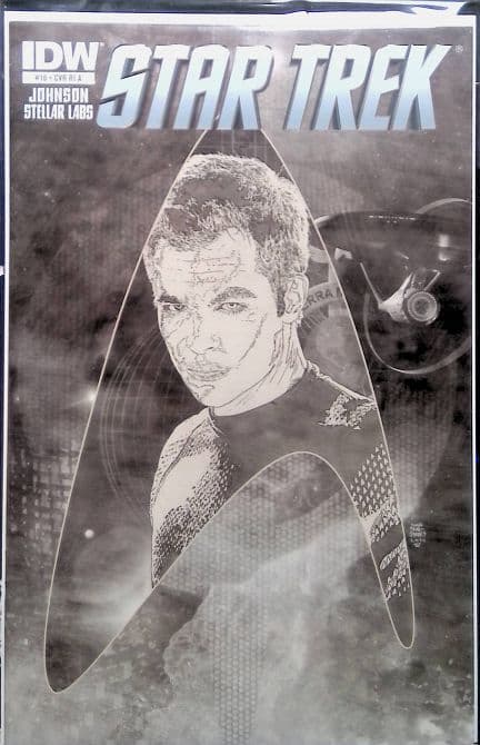 Cover Art for STAR TREK ONGOING | 1: 10 Tim Bradstreet