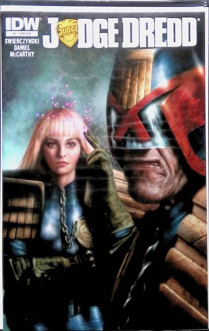 Cover Art for JUDGE DREDD | 1: 10 Nick Bradshaw