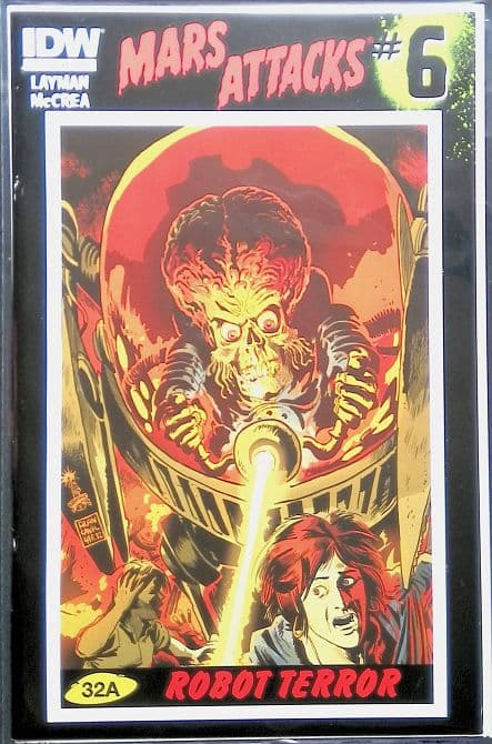 Cover Art for MARS ATTACKS ( 2012-2013 ) | 1: 10 Francesco Francavilla