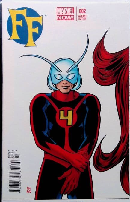 Cover Art for FF | 1: 25 Mike Allred
