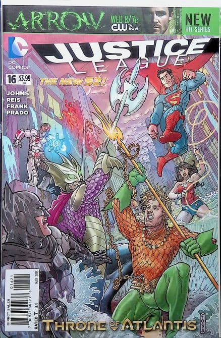 Cover Art for JUSTICE LEAGUE ( 2011-2016 )