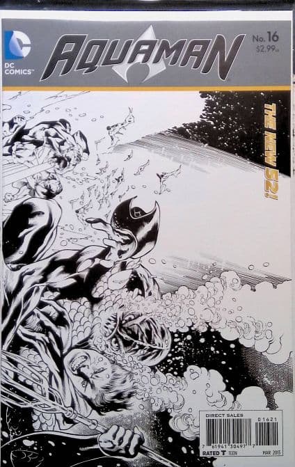 Cover Art for AQUAMAN ( 2011-2016 ) | 1: 25 Eddy Barrows & Eber Ferreira