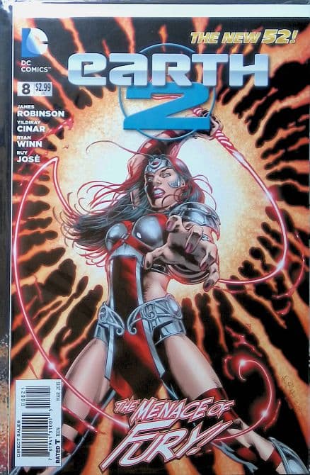Cover Art for EARTH 2 | 1: 25 Nicola Scott & Trevor Scott