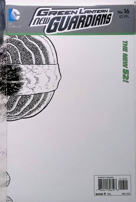 Cover Art for GREEN LANTERN NEW GUARDIANS | 1: 25 Aaron Kruder
