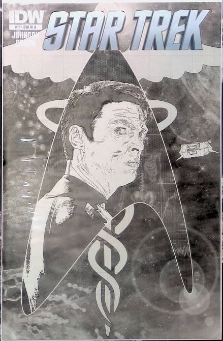 Cover Art for STAR TREK ONGOING | 1: 10 Tim Bradstreet