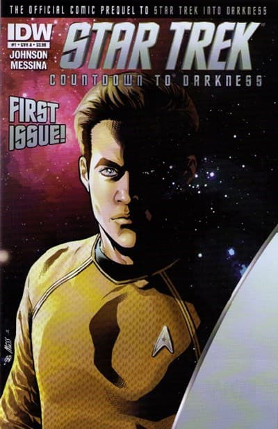 Cover Art for STAR TREK COUNTDOWN TO DARKNESS