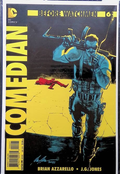 Cover Art for BEFORE WATCHMEN COMEDIAN | 1: 25 Rafael Albuquerque
