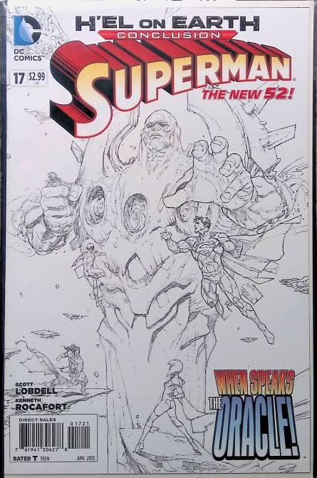 Cover Art for SUPERMAN ( 2011-2016 ) | 1: 25 Kenneth Rocafort