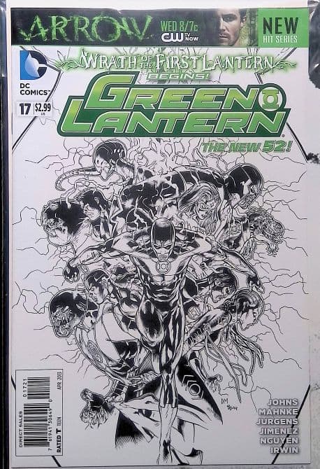 Cover Art für GREEN LANTERN ( 2011-2016 ) | 1: 25 Doug Mahnke