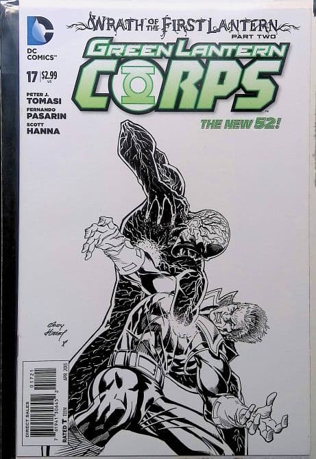 Cover Art for GREEN LANTERN CORPS | 1: 25 Andy Kubert