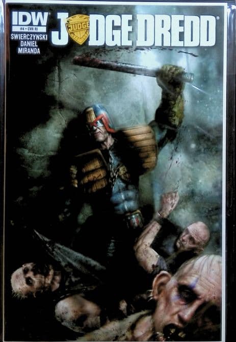 Cover Art for JUDGE DREDD | 1: 10 Nick Percival