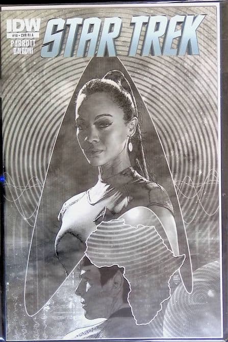 Cover Art for STAR TREK ONGOING | 1: 10 Tim Bradstreet