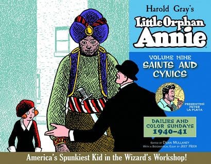 Cover Art for COMPLETE LITTLE ORPHAN ANNIE HC VOL 09