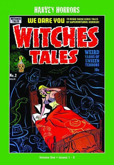 Cover Art for HARVEY HORRORS WITCHES TALES SOFTIE TP VOL 01