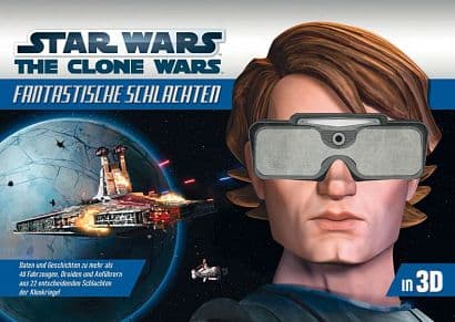 Cover Art for STAR WARS THE CLONE WARS: FANTASTISCHE SCHLACHTEN IN 3-D