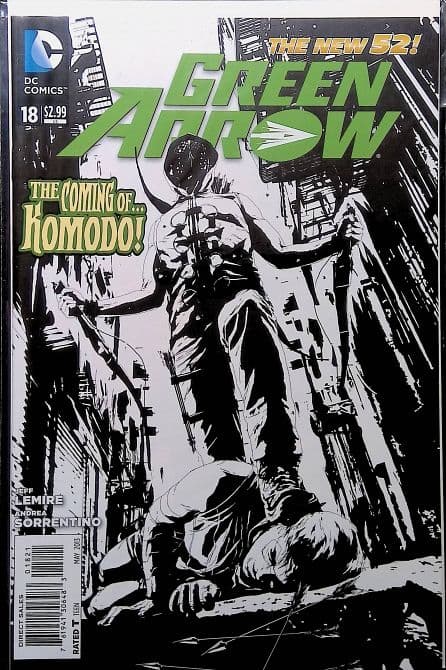 Cover Art for GREEN ARROW ( 2011-2016 ) | 1: 25 Andrea Sorrentino