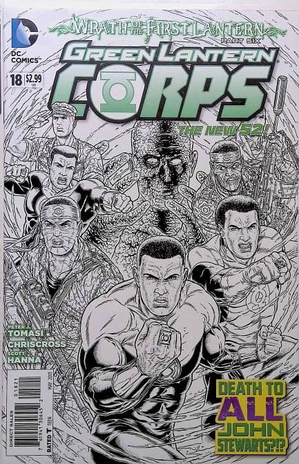 Cover Art for GREEN LANTERN CORPS | 1: 25 Juan Jose Ryp