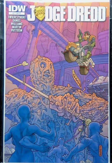 Cover Art for JUDGE DREDD | 1: 10 Langdon Foss