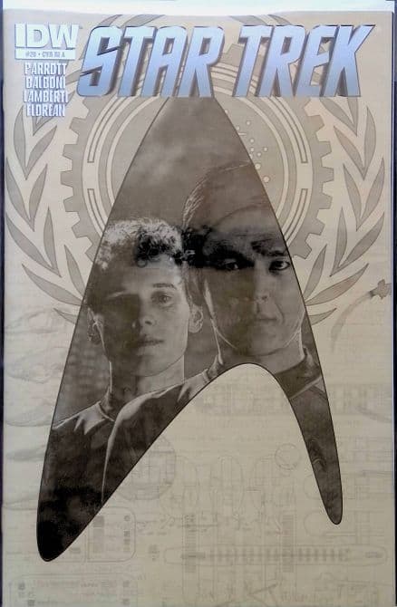 Cover Art for STAR TREK ONGOING | 1: 10 Tim Bradstreet