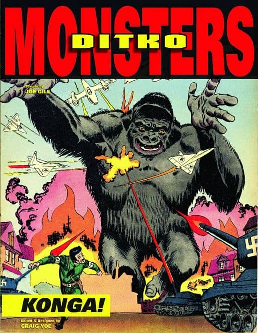 Cover Art for STEVE DITKO MONSTERS HC VOL 02 KONGA