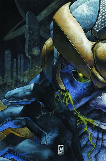 Cover Art for THANOS RISING