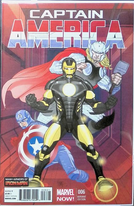 Cover Art for CAPTAIN AMERICA ( 2012-2014 ) | 1: 20 Pasqual Ferry