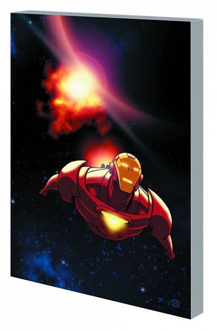 Cover Art for MARVEL UNIVERSE IRON MAN COMIC READER TP