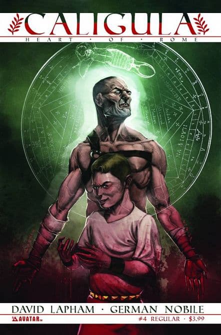 Cover Art for CALIGULA HEART OF ROME