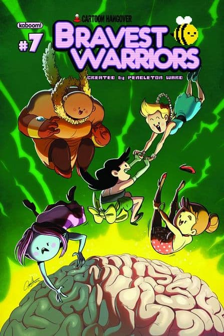 Cover Art for BRAVEST WARRIORS