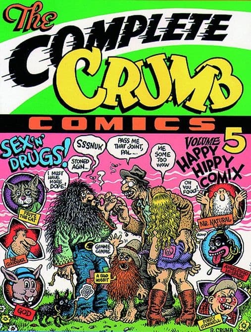COMPLETE CRUMB COMICS TP VOL 05 HAPPY HIPPY