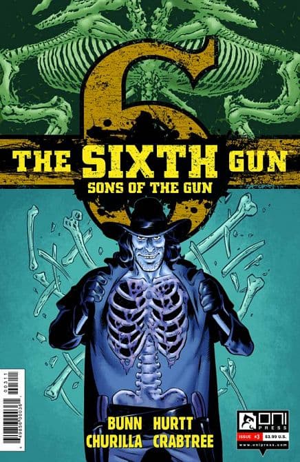 Cover Art for SIXTH GUN SONS OF THE GUN