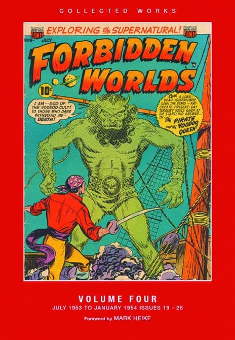 Cover Art for ACG COLL WORKS FORBIDDEN WORLDS HC VOL 04