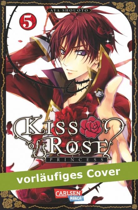 Cover Art for KISS OF ROSE PRINCESS