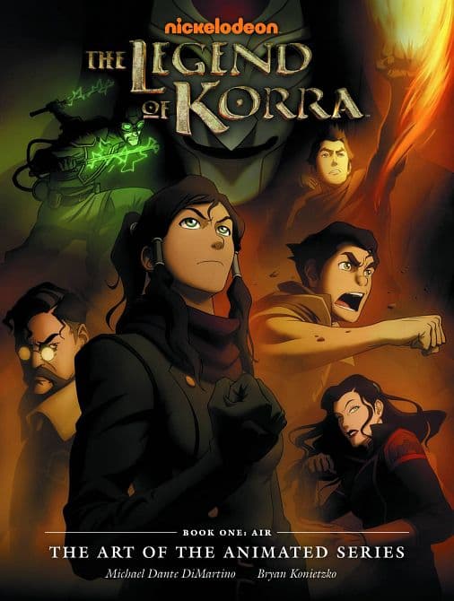 Cover Art for LEGEND KORA ART ANIMATED SERIES BOOK ONE AIR HC