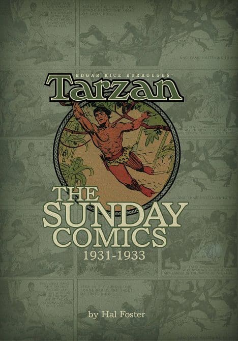 Cover Art for BURROUGHS TARZAN SUNDAY COMICS 1931-1933 HC VOL 01