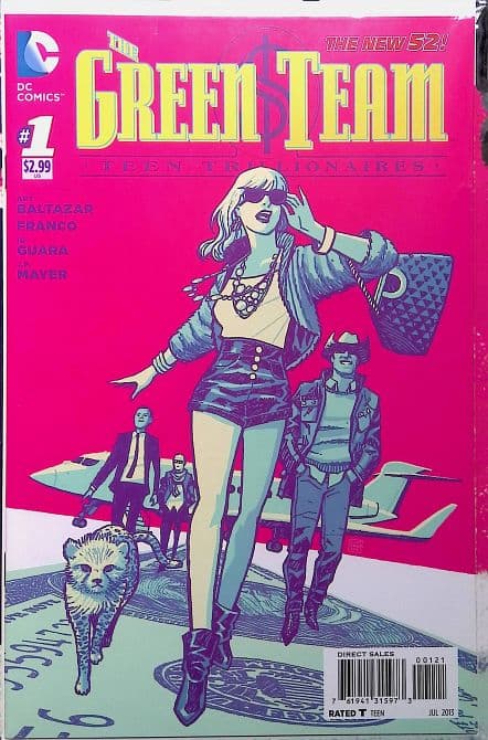 Cover Art for GREEN TEAM | 1: 25 Cliff Chiang