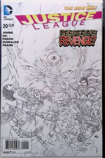 Cover Art for JUSTICE LEAGUE ( 2011-2016 ) | 1: 100 Ivan Reis & Joe Prado