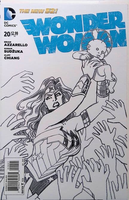 Cover Art for WONDER WOMAN ( 2011-2016 ) | 1: 25 Cliff Chiang