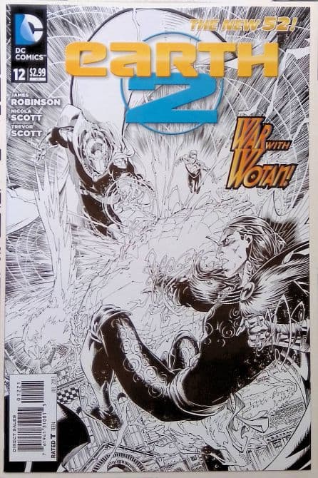 Cover Art for EARTH 2 | 1: 25 Brett Booth & Norm Rapmund