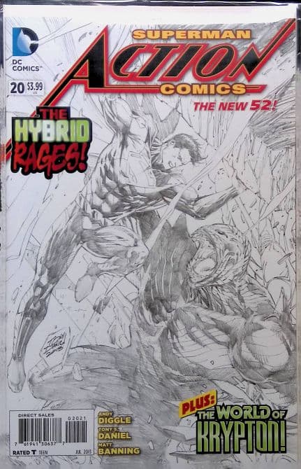 Cover Art for ACTION COMICS ( 2011-2016 ) | 1: 25 Tony S. Daniel