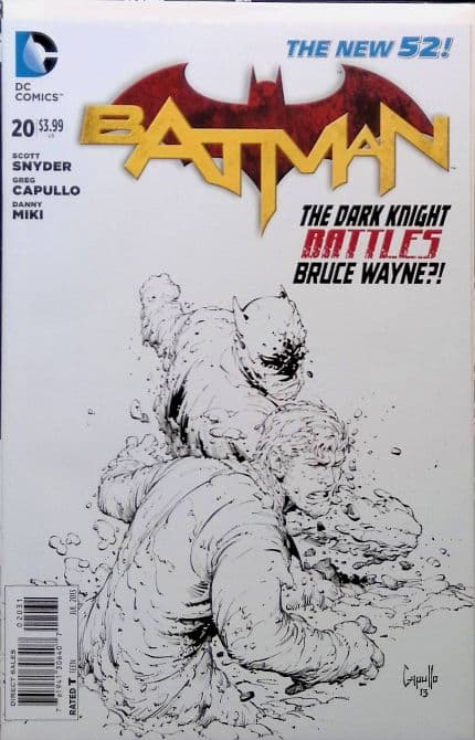 Cover Art für BATMAN ( 2011-2016 ) | 1: 100 Greg Capullo