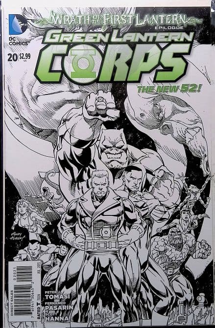 Cover von GREEN LANTERN CORPS | 1: 25 Andy Kubert #20
